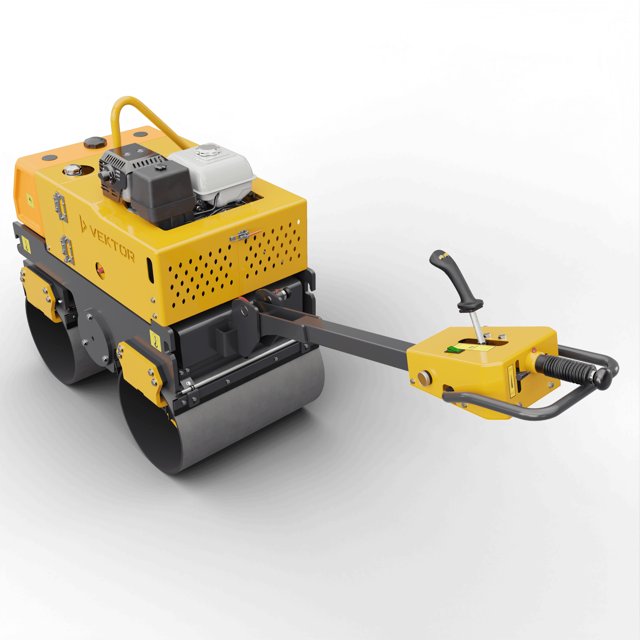 Виброкаток ручной двухвальцовый Vektor VRDR-800D