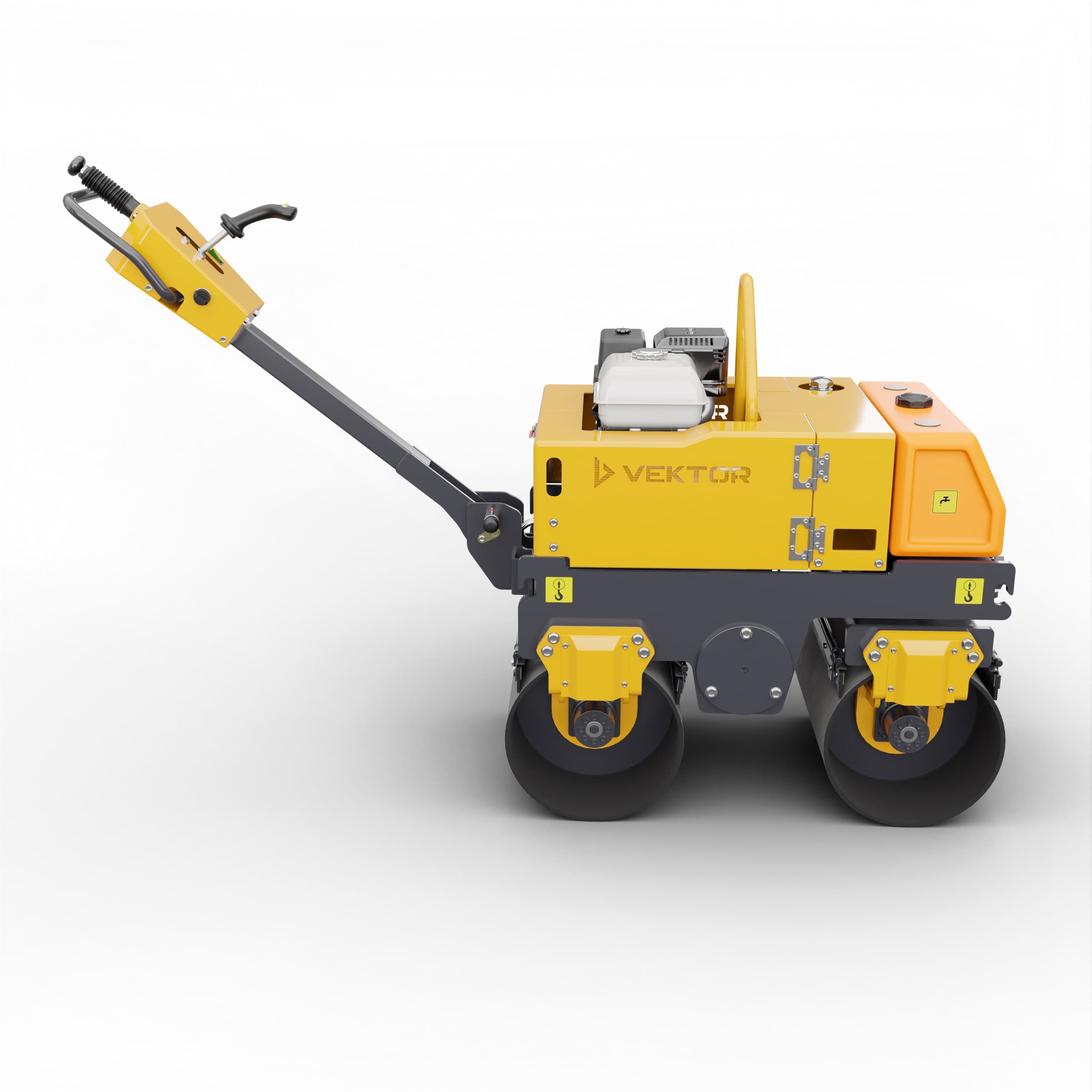 Виброкаток ручной двухвальцовый Vektor VRDR-800D