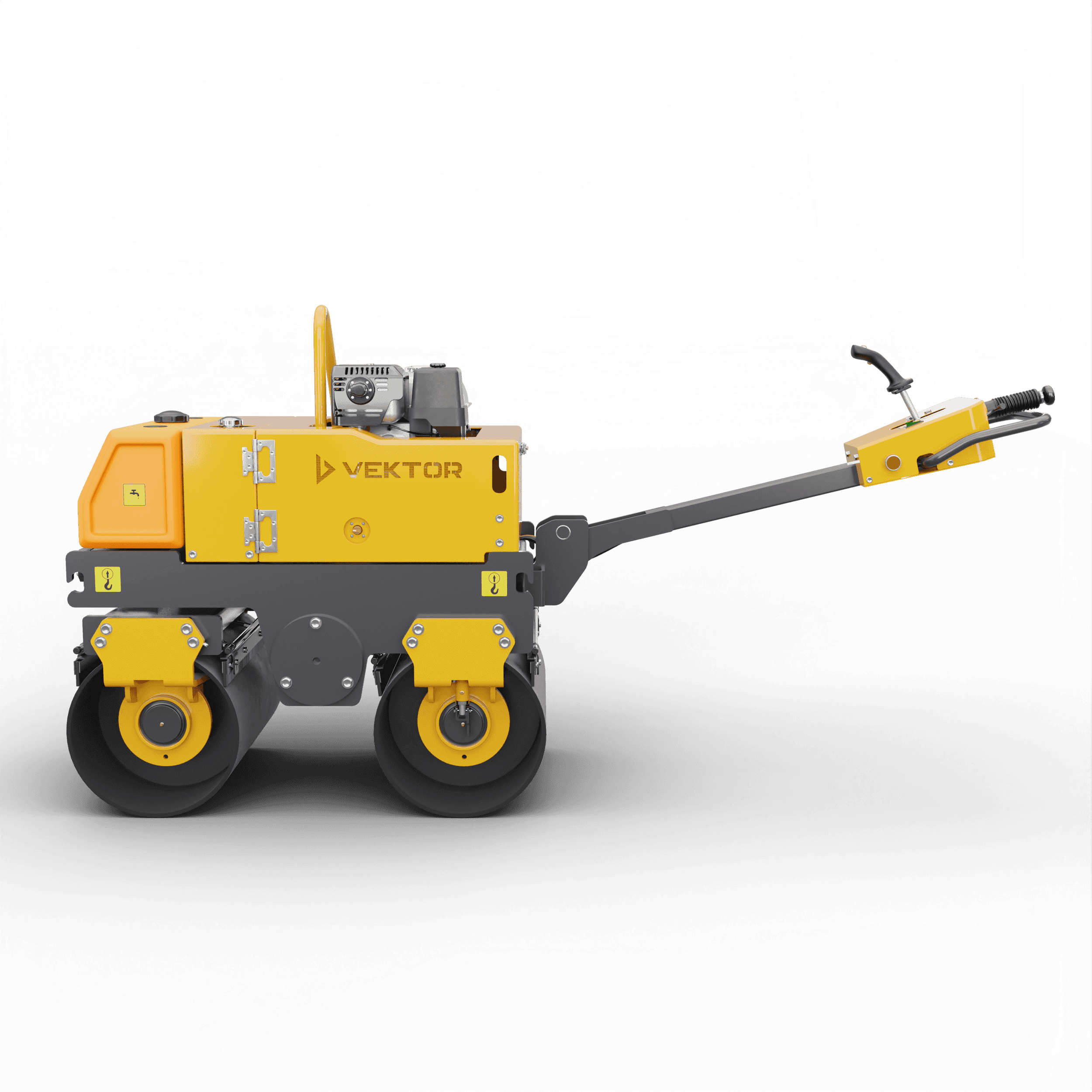 Виброкаток ручной двухвальцовый Vektor VRDR-800D