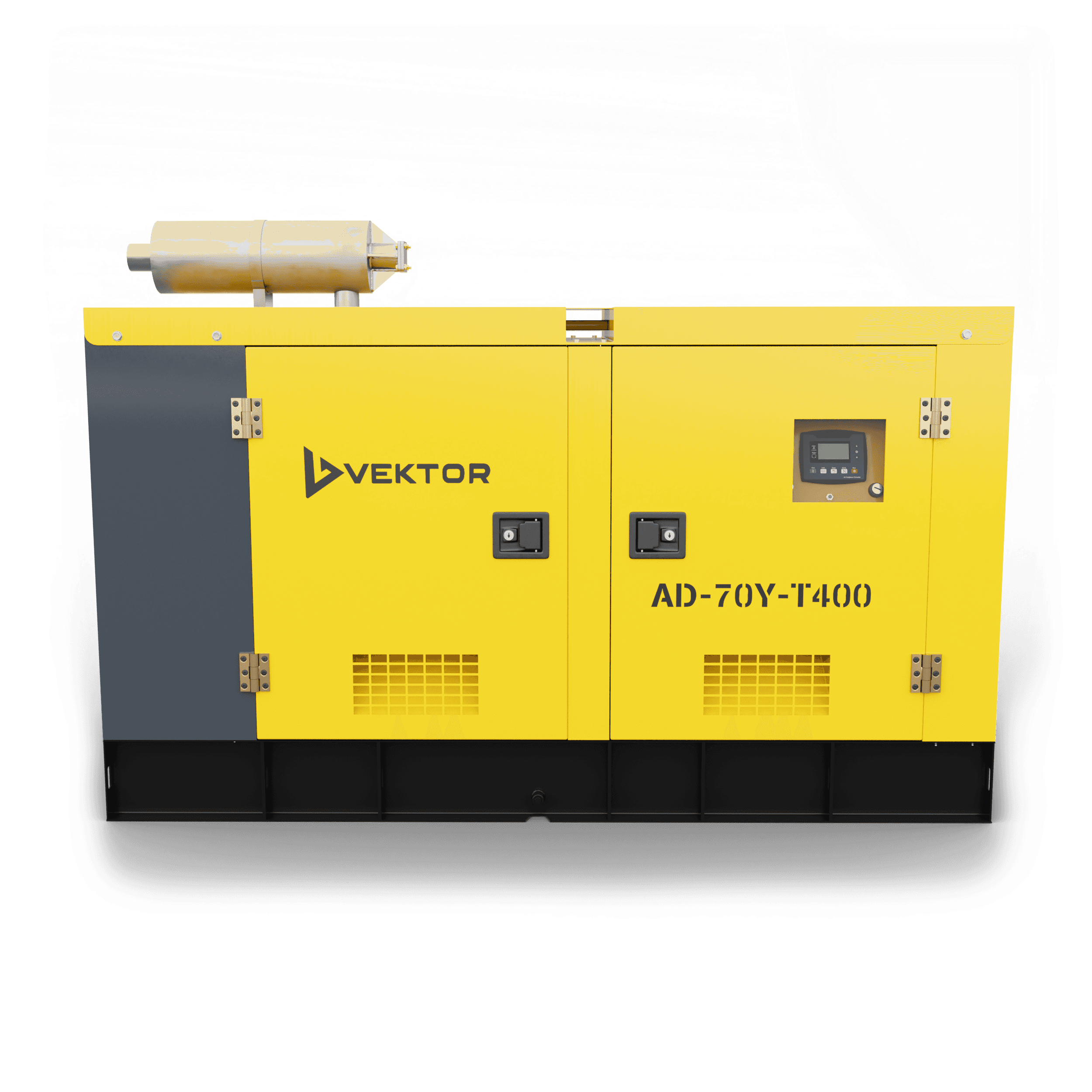 Дизельный генератор Vektor AD-70Y-T400 в шумозащитном кожухе