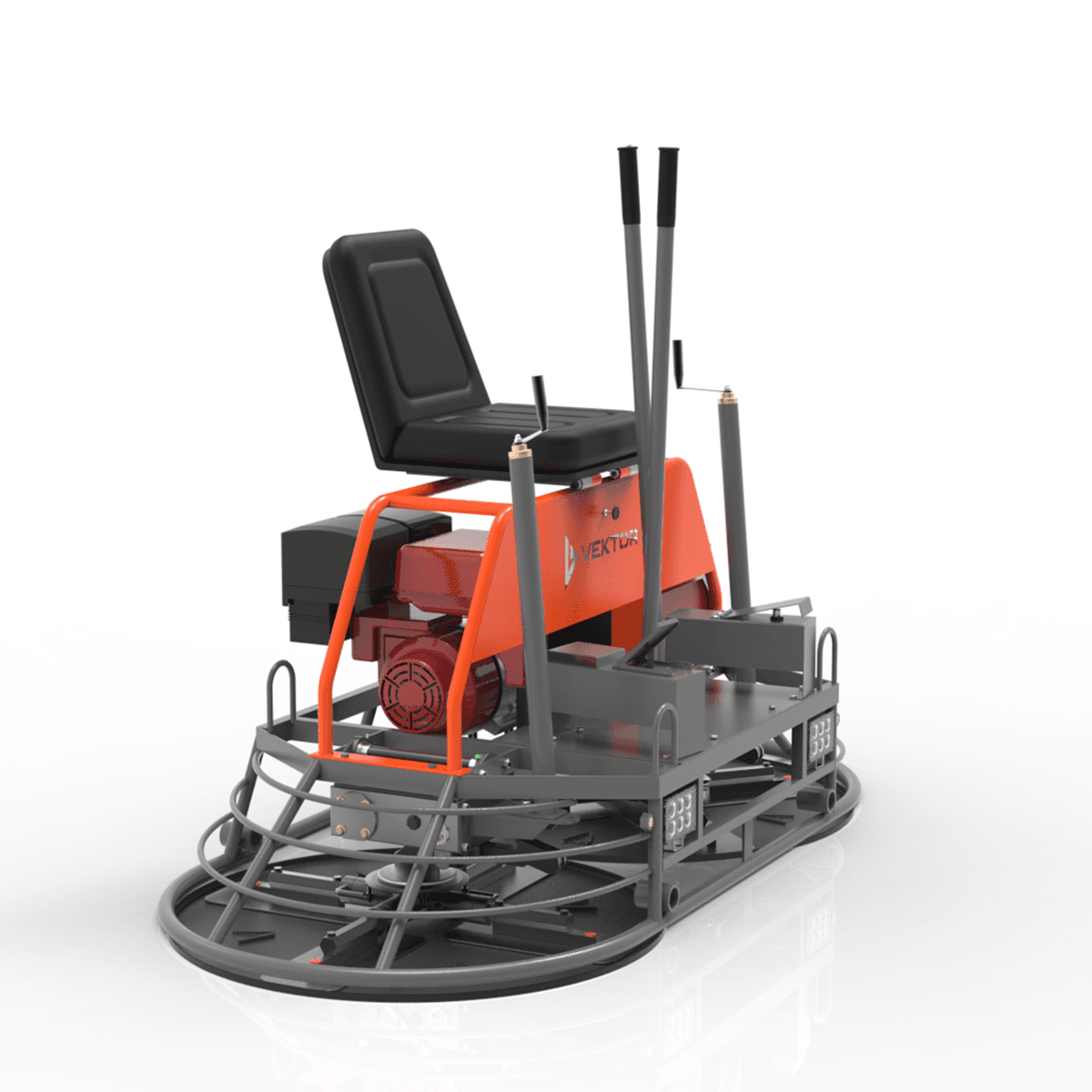 Двухроторная затирочная (заглаживающая) машина Vektor VTMG-800L (двигатель Lifan 190FD)