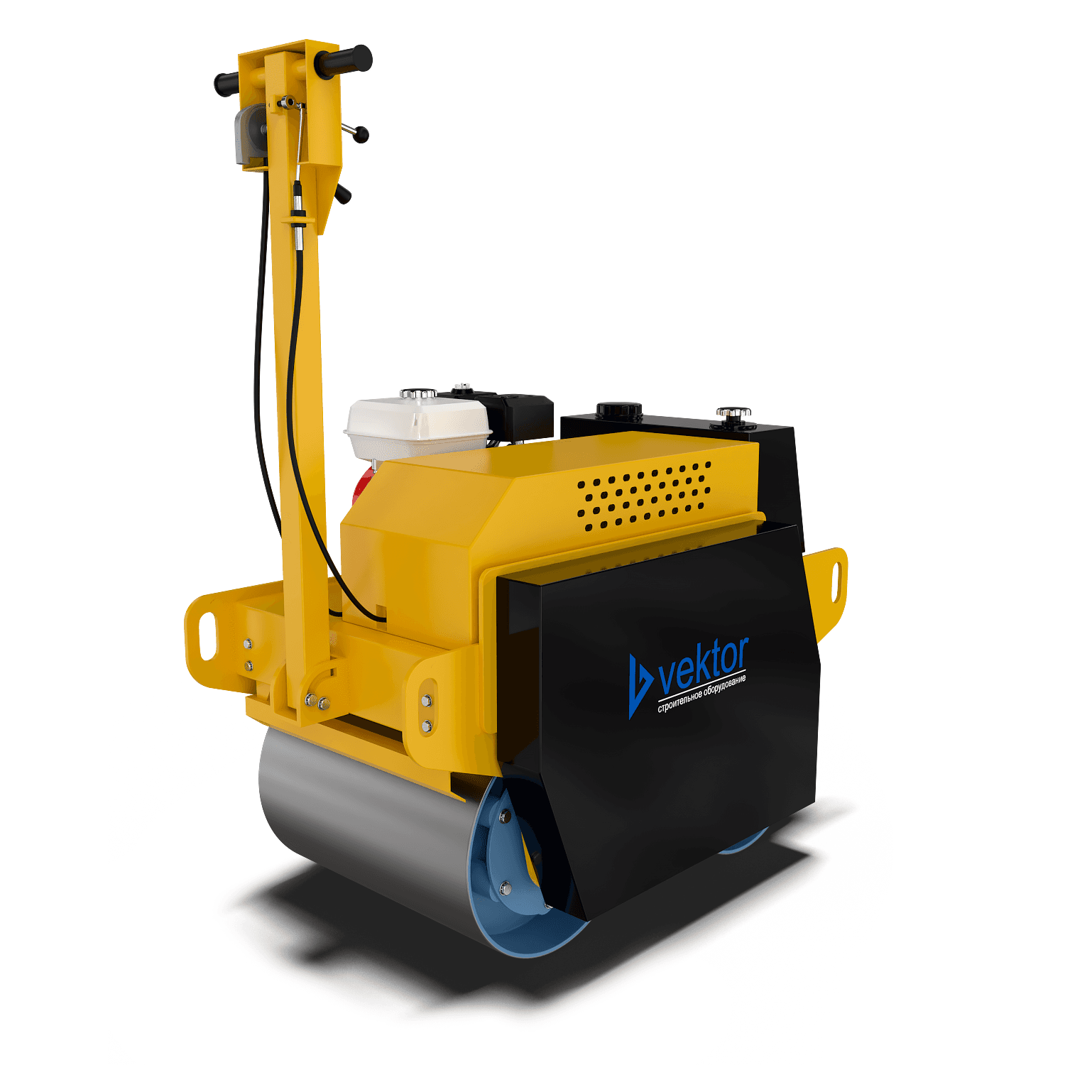 Виброкаток ручной двухвальцовый Vektor VRDR-600