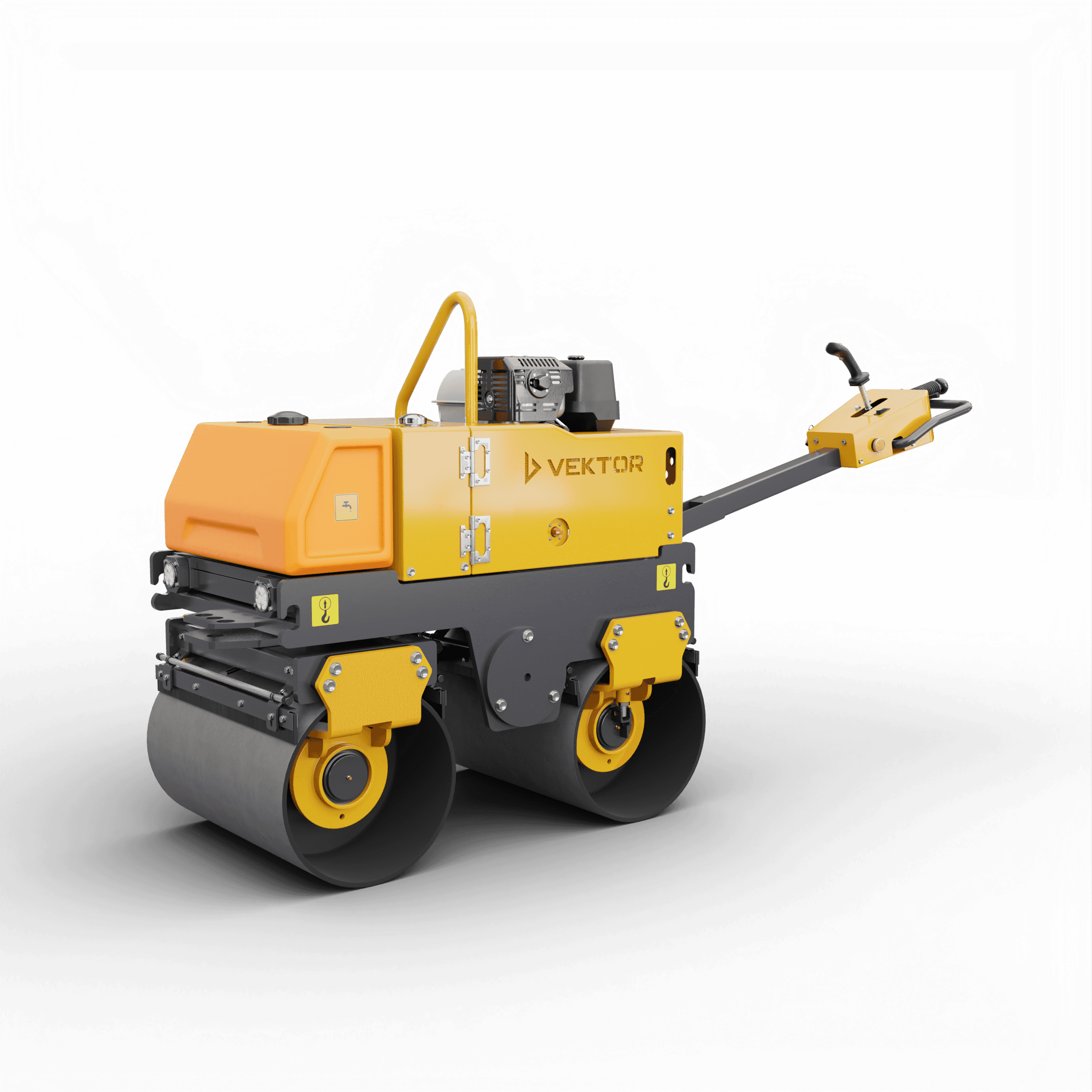 Виброкаток ручной двухвальцовый Vektor VRDR-800D