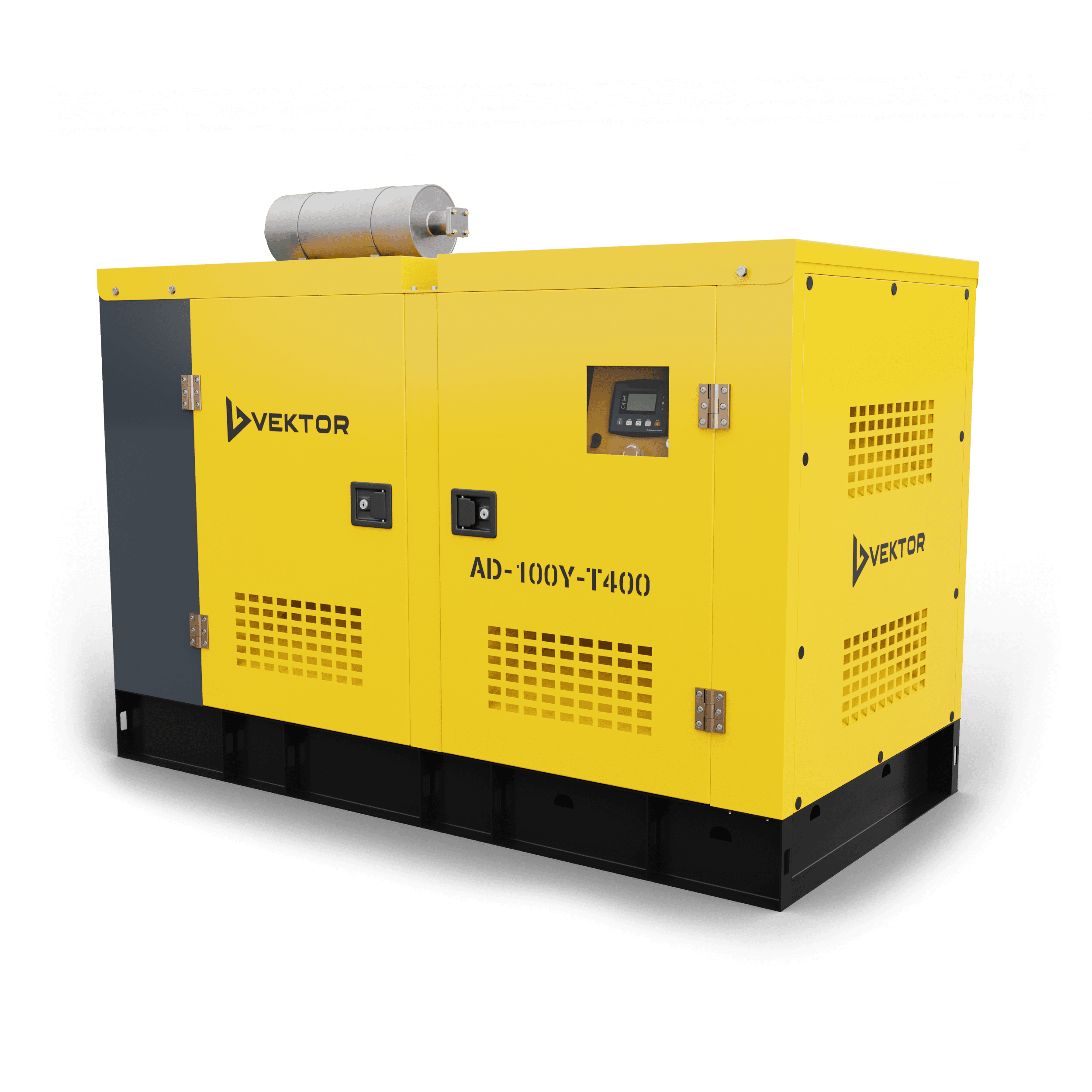 Дизельный генератор Vektor AD-100Y-T400 в шумозащитном кожухе с АВР