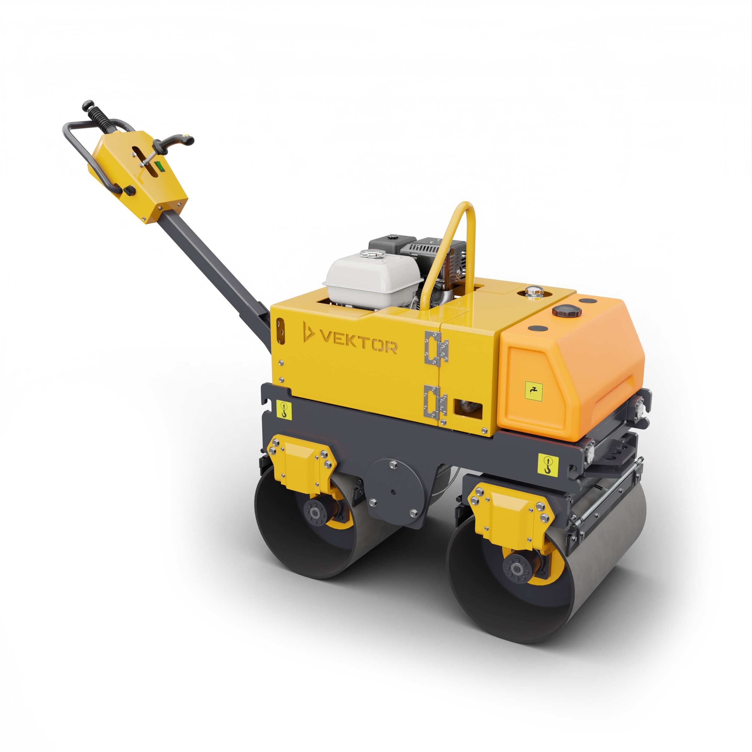 Виброкаток ручной двухвальцовый Vektor VRDR-800