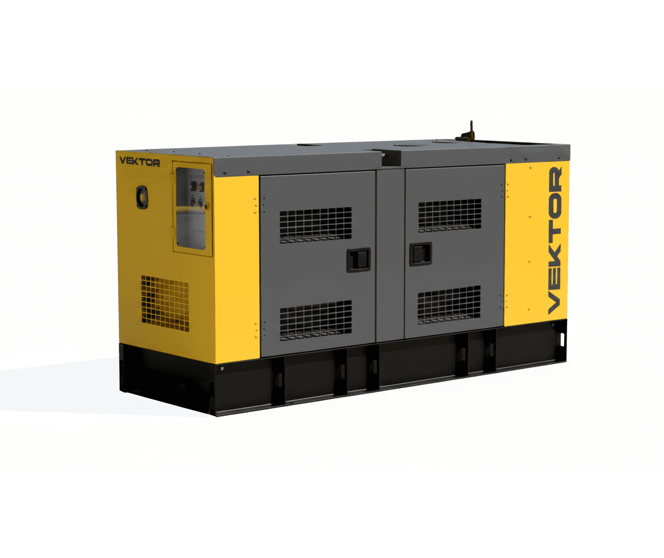 Дизельный генератор Vektor AD-250Y-T400 в шумозащитном кожухе