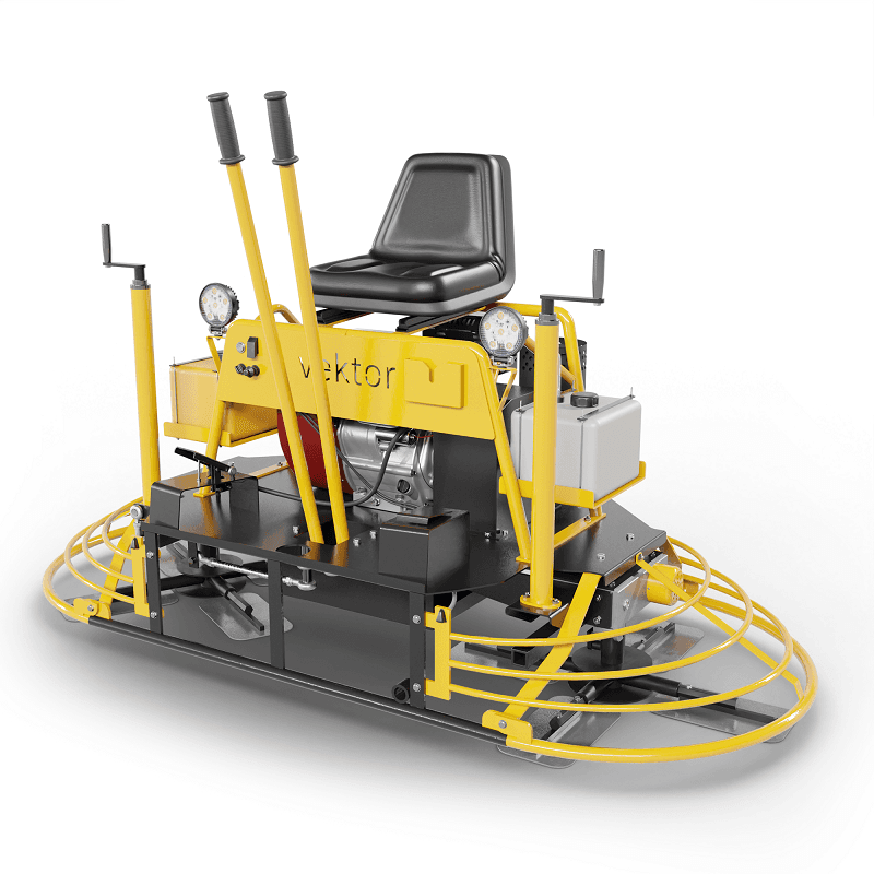 Двухроторная  затирочная (заглаживающая) машина Vektor VTMG-1000A (двигатель GX690)