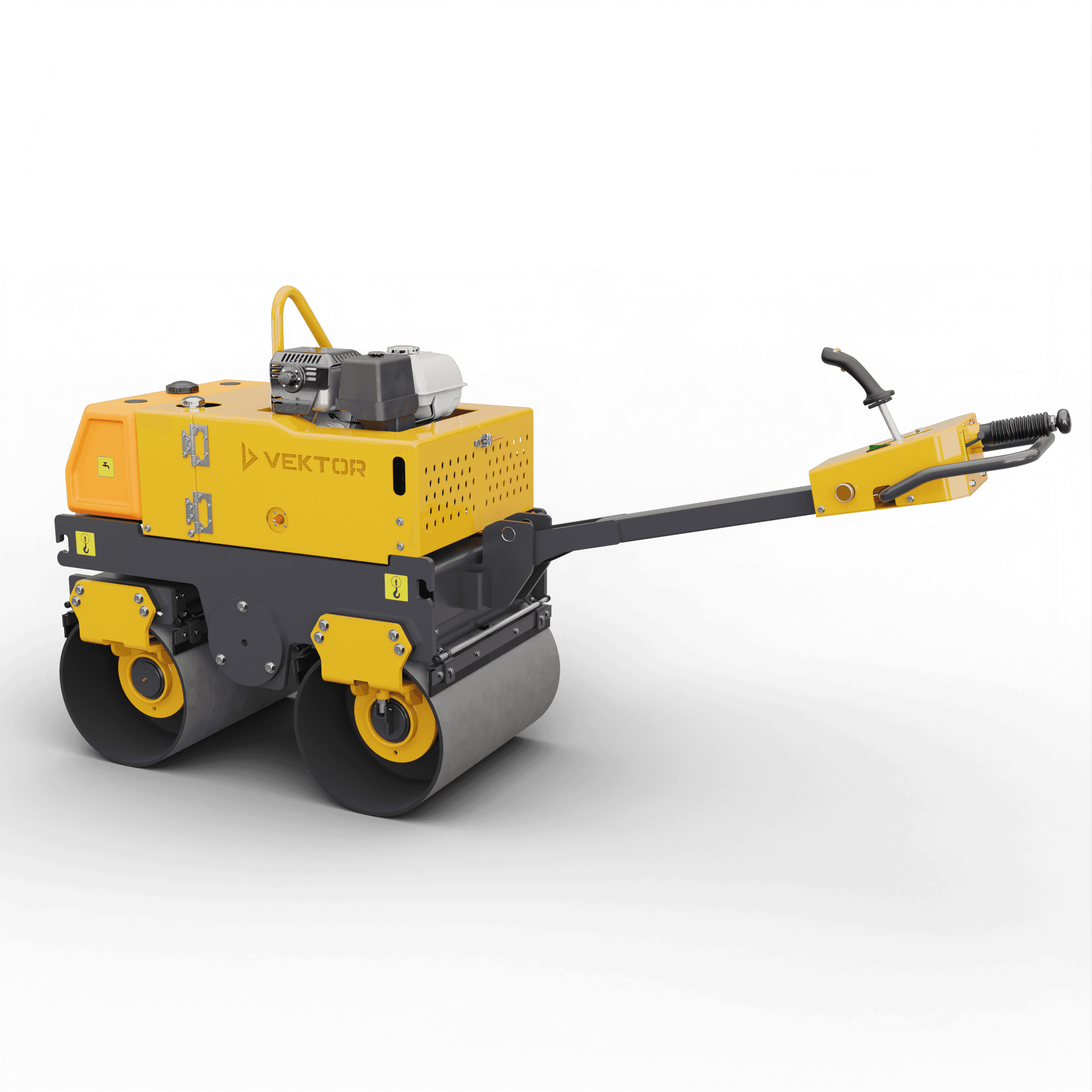 Виброкаток ручной двухвальцовый Vektor VRDR-800D