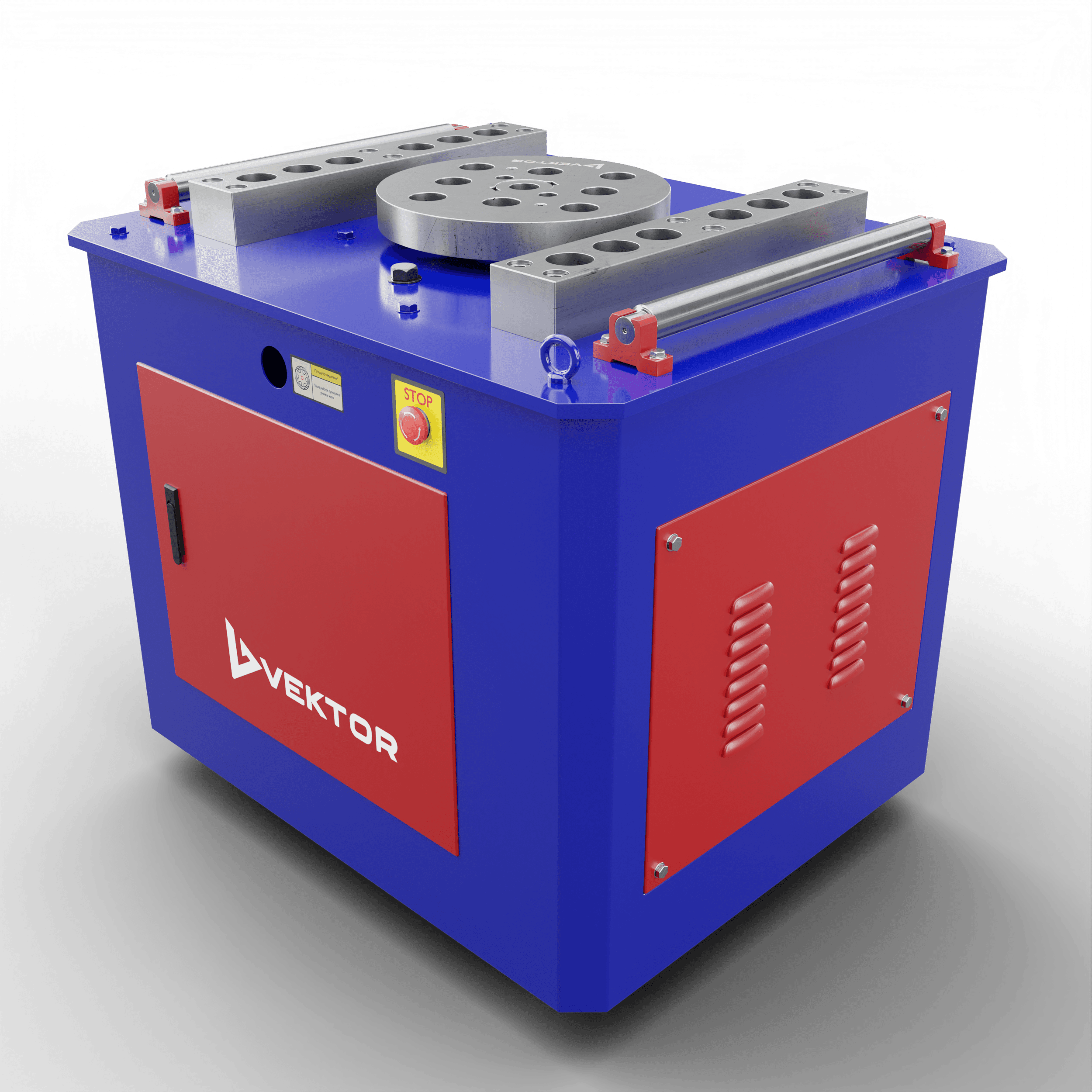 Станок для гибки арматуры Vektor GW40М с электронным блоком управления (ЧПУ)