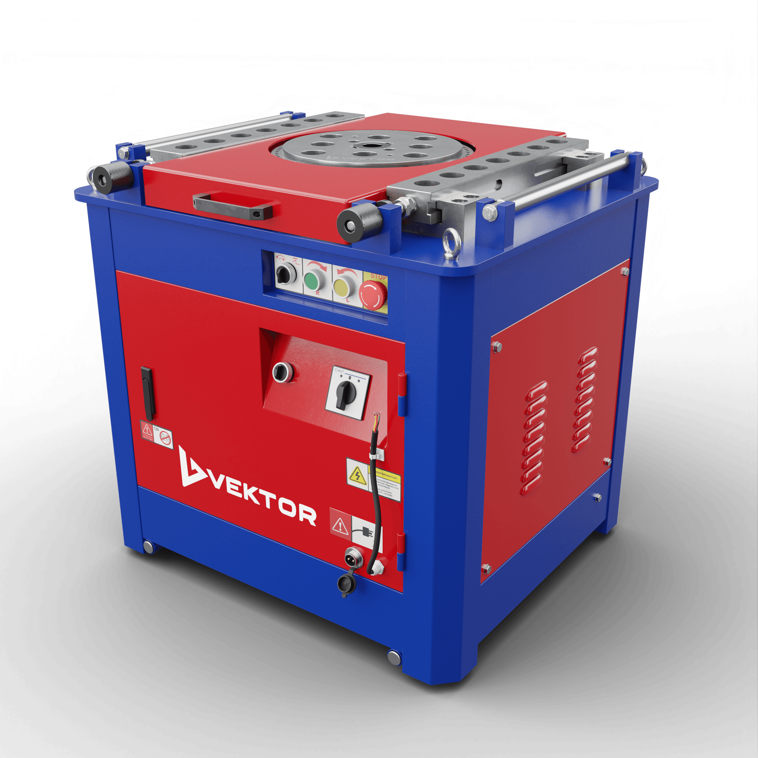 Станок для гибки арматуры Vektor GW52SA с доводчиком