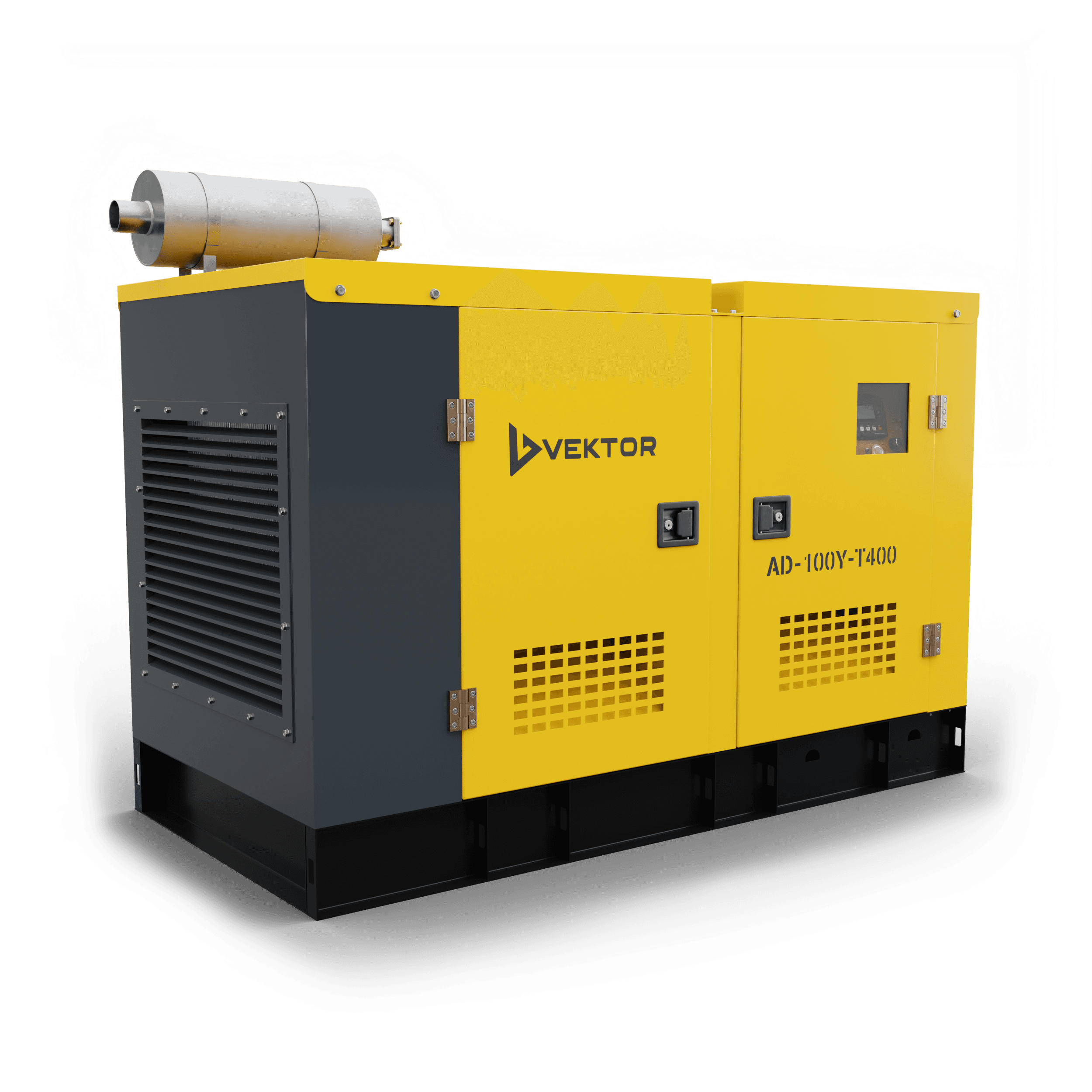 Дизельный генератор Vektor AD-100Y-T400 в шумозащитном кожухе с АВР