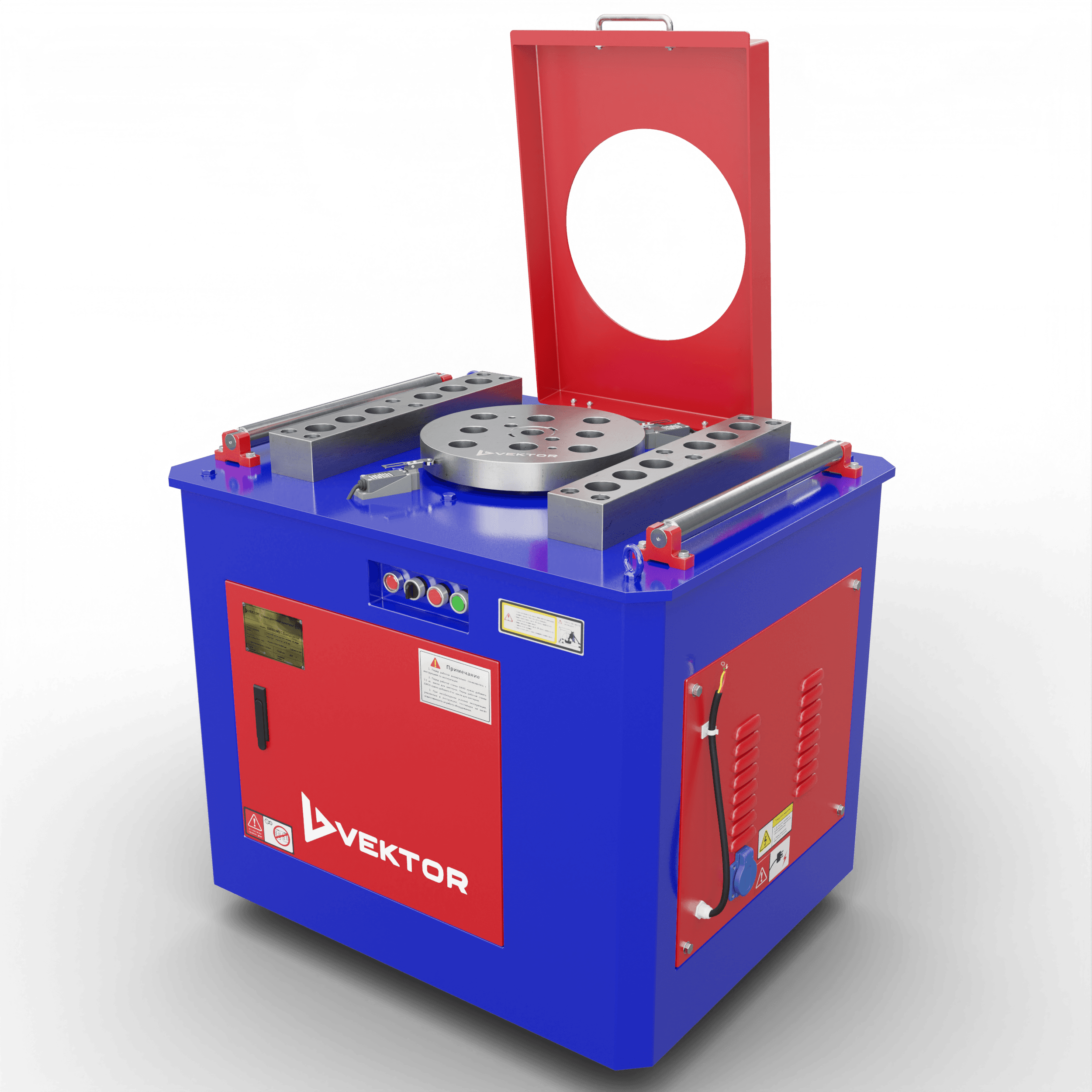 Станок для гибки арматуры Vektor GW40М с доводчиком