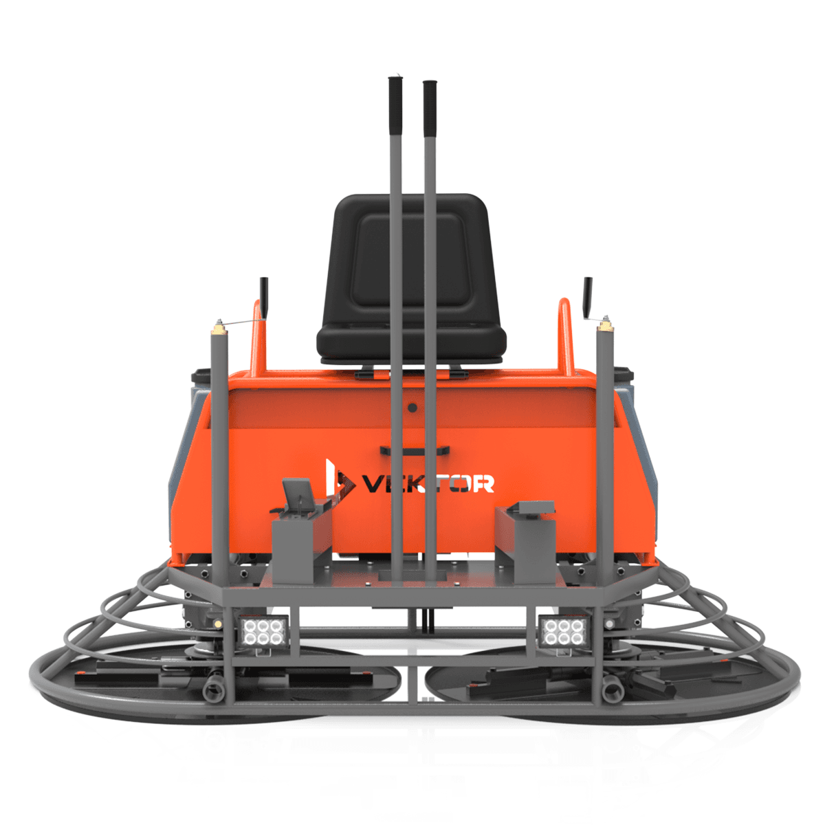 Двухроторная затирочная (заглаживающая) машина Vektor VTMG-1000L (двигатель LIFAN 2V78F-3)