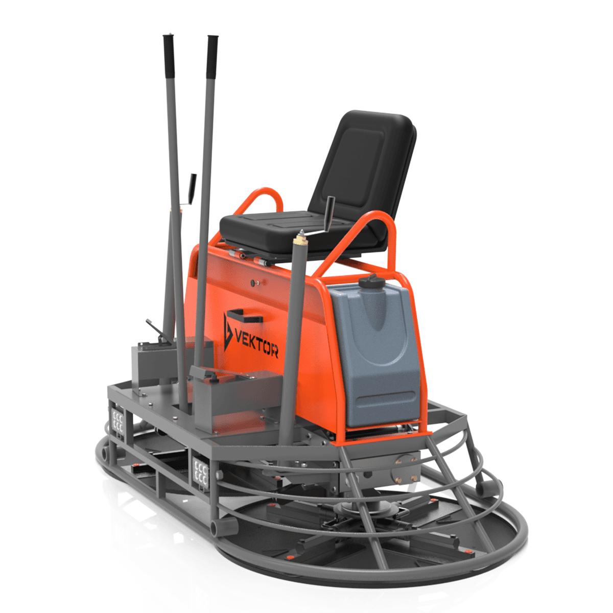 Двухроторная затирочная (заглаживающая) машина Vektor VTMG-1000L (двигатель LIFAN 2V78F-3)