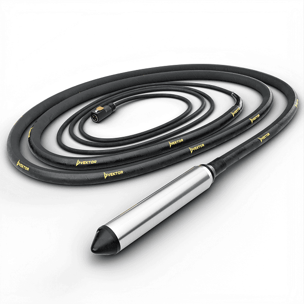 Высокочастотный глубинный вибратор без встроенного преобразователя 5 м Vektor EL 63