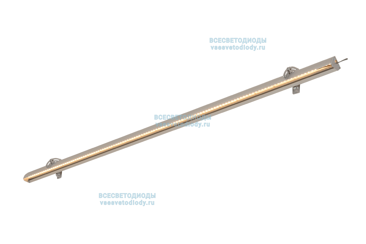Светильник фасадный профиль L-F 2000*26*24мм 24W 5000K ANOD