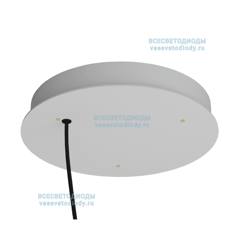 Потолочная база круглая D270 Белая