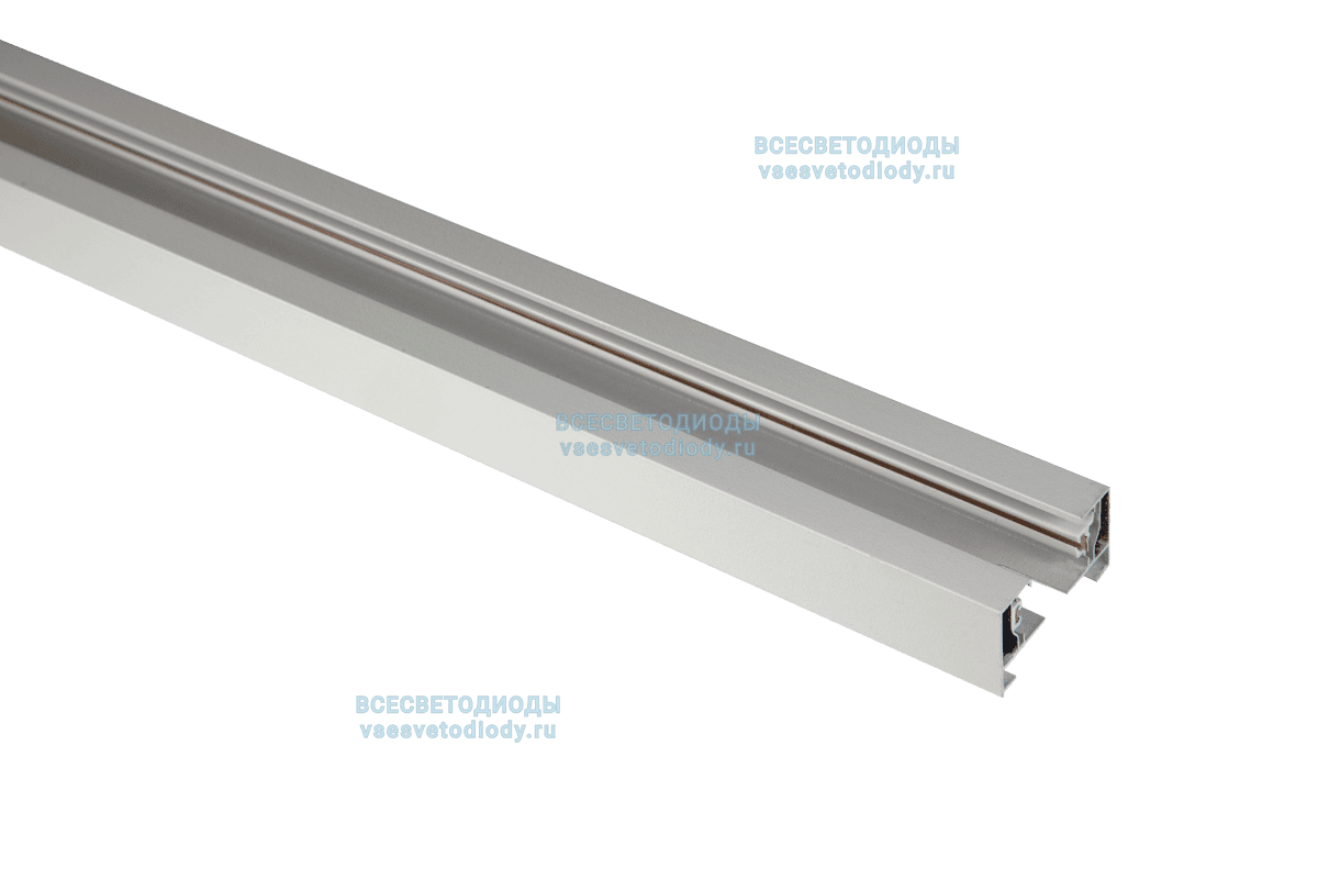 Шинопровод однофазный для трековых светильников 1,5м, белый