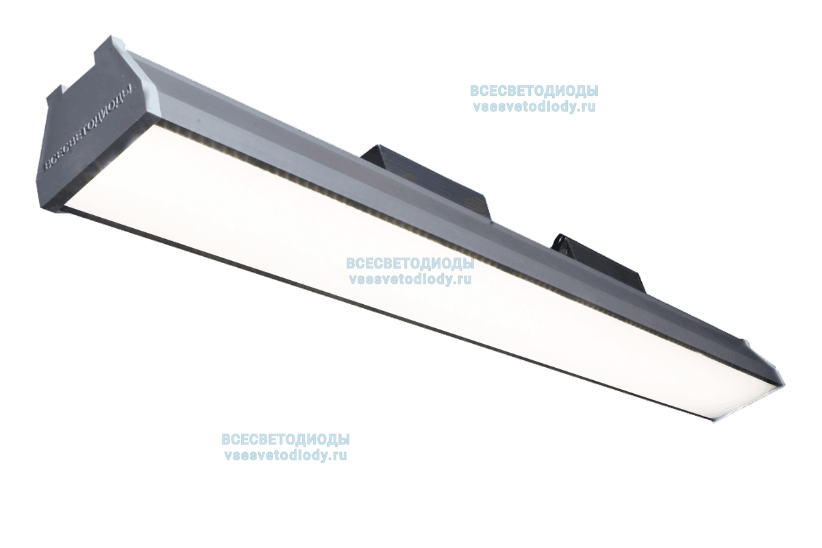 Светильник Полюс 100W-11050Lm, 5000-5500K, Опал, IP65