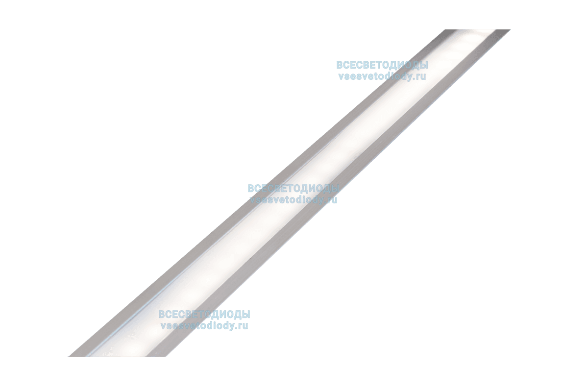 Профиль встраиваемый AAX-B 12x12мм (с рамкой) 1000мм