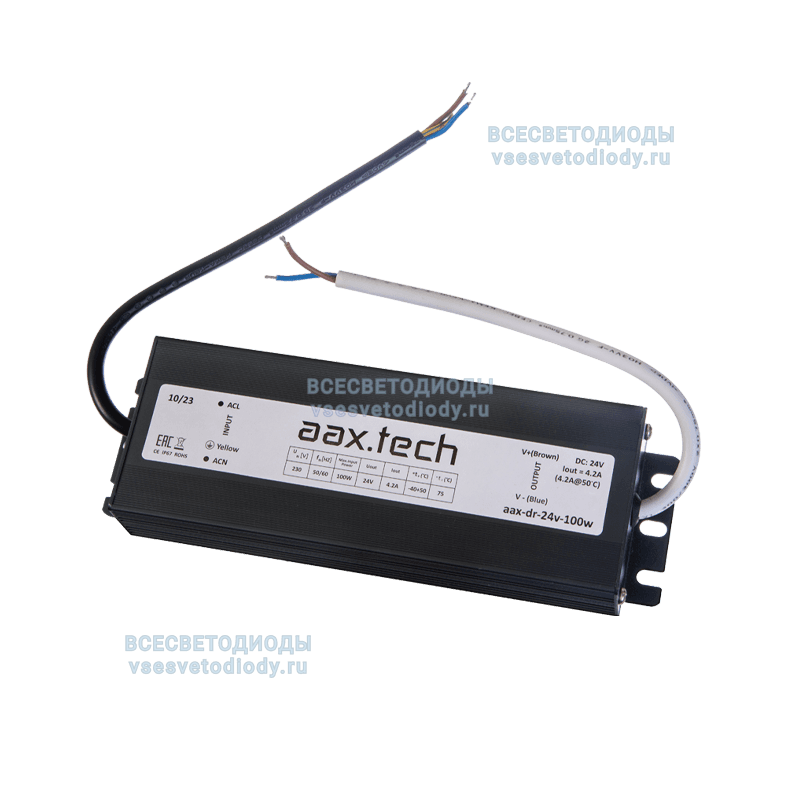 Блок питания 100W 24V IP66