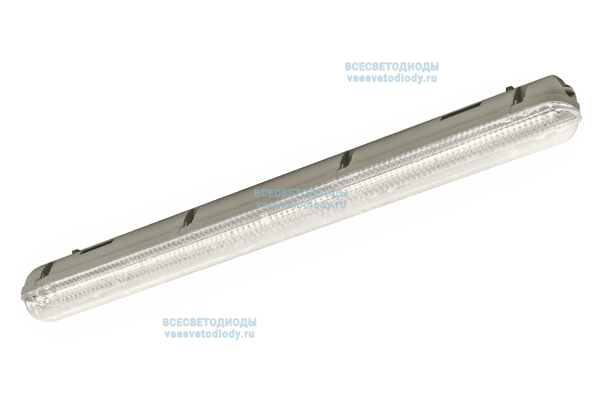 Светильник линейный Арктик 40W-5000Lm с протоколом управления Dali IP65 4000-4500к Прозрачный
