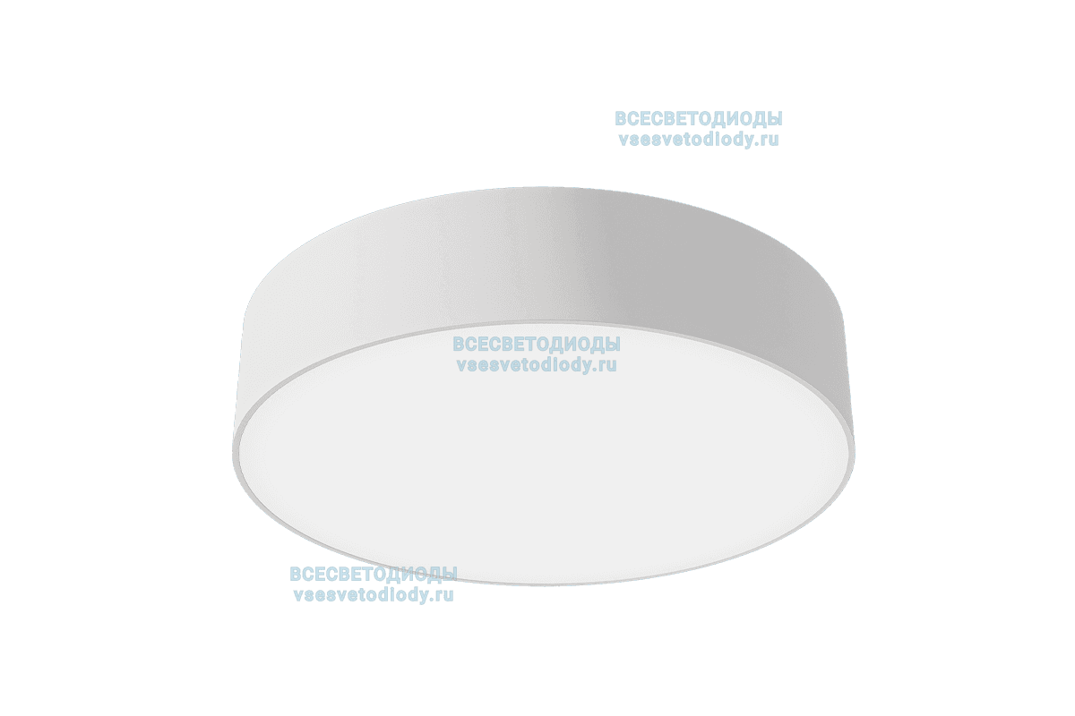 Светильник Round 135W, D1000 мм, 3000К, белый, накладной, IP 40