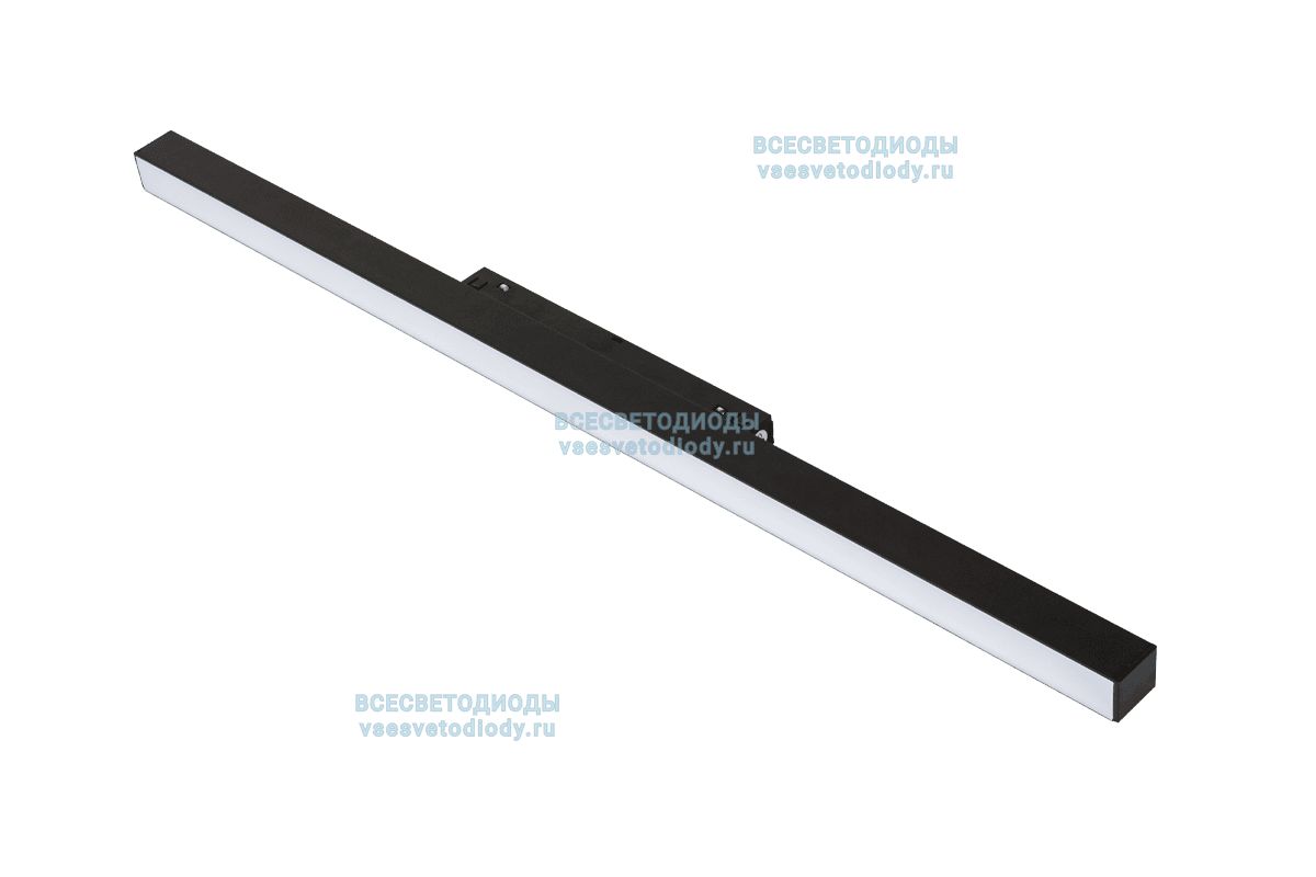 Светильник для трековой системы T-48 Line-600/18W, 3000К, Черный