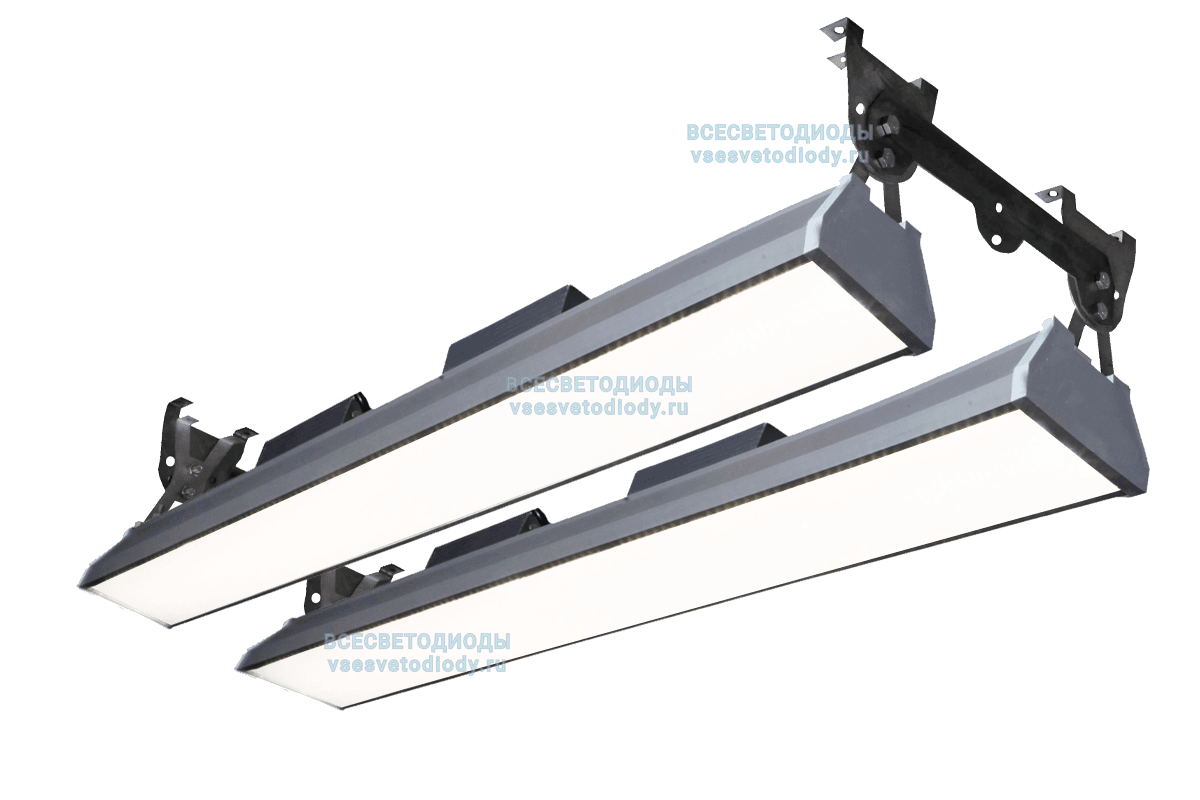 Светильник Полюс 200W-22100Lm, 5000-5500K, Опал, IP65
