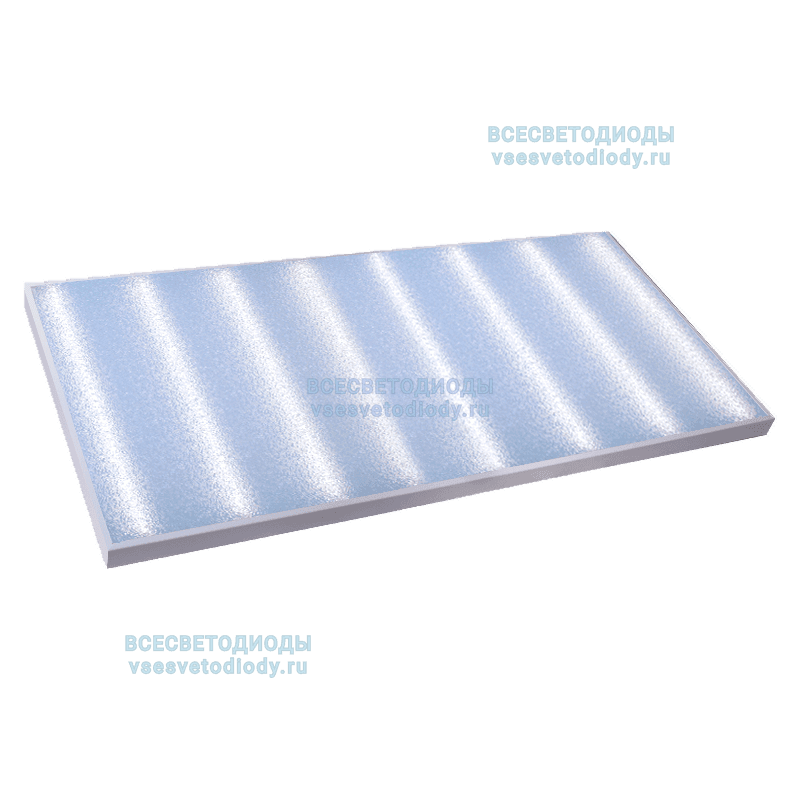 Светильник Армстронг 80W-9600Lm Cтандарт двойной    6000-6500К Колотый лед