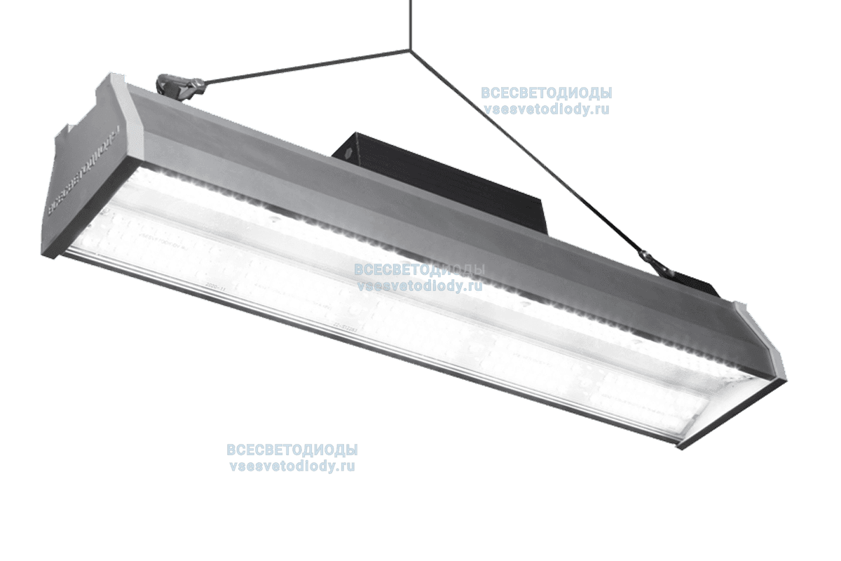 Светильник Полюс с тросовым креплением 37W-5000Lm, 5000-5500K, IP65