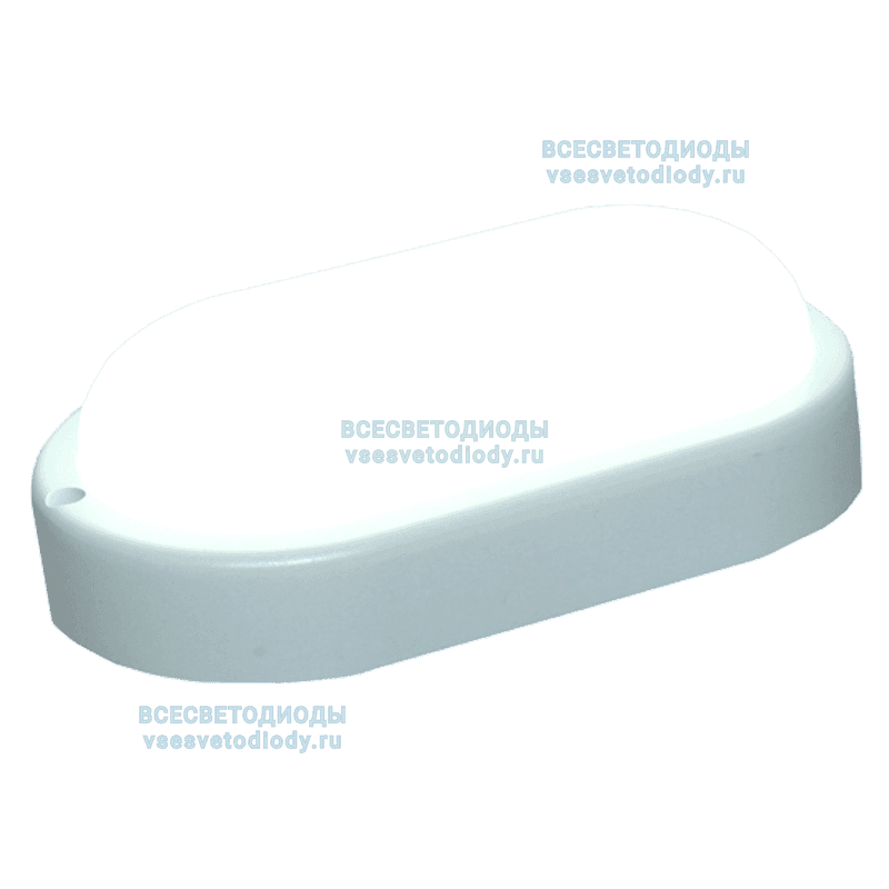 Светильник ЖКХ светодиодный овальный 8Вт IONICH ILED-SMD2835-СПП-8-650-220-6.5-IP65-O