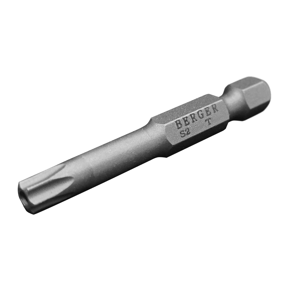 БИТЫ МАГНИТНЫЕ ЗВЕЗДОЧКА С ОТВЕРСТИЕМ TORX25H (50 мм, 2 шт., S2) BERGER BG2415