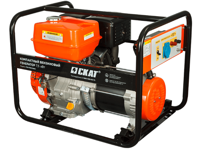 Установка генераторная бензиновая УГБ-7500 Basic