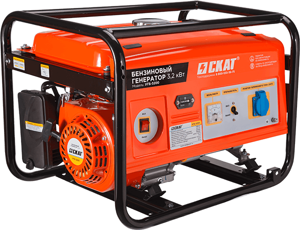 Установка генераторная бензиновая УГБ-3200