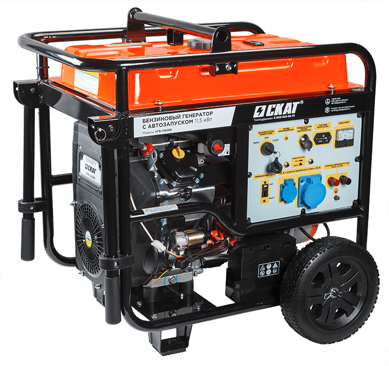 Установка генераторная бензиновая УГБ-11500Е