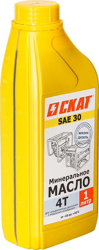 Масло для 4-тактных двигателей минеральное SAE 30 1 л