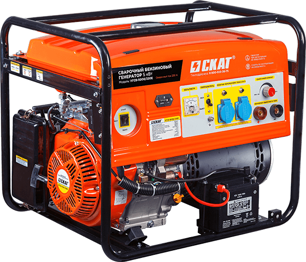 Установка генераторная сварочная УГСБ-5000/230Е