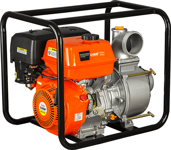 Мотопомпа бензиновая МПБ-1800 (грязная вода, 4 дюйма)