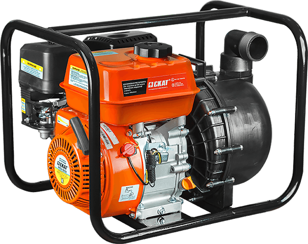 Мотопомпа бензиновая МПБ-500Х (химические жидкости, 2 дюйма)