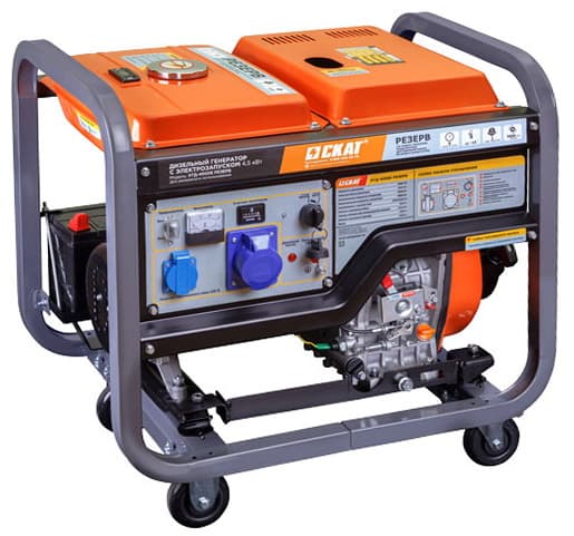 Установка генераторная дизельная УГД-4500E РЕЗЕРВ