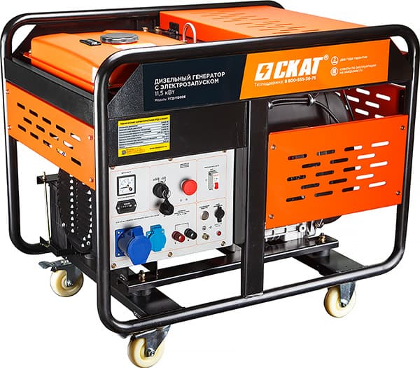 Установка генераторная дизельная УГД-12000E PROFF