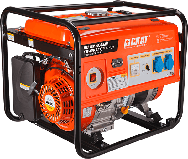 Установка генераторная бензиновая УГБ-4000