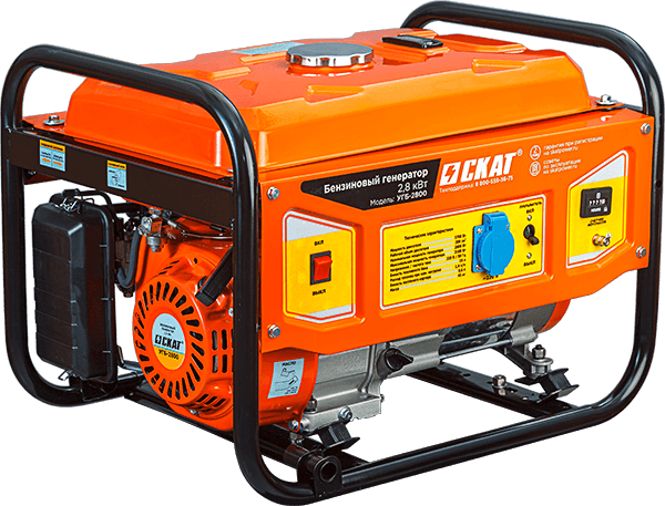 Установка генераторная бензиновая УГБ-2800