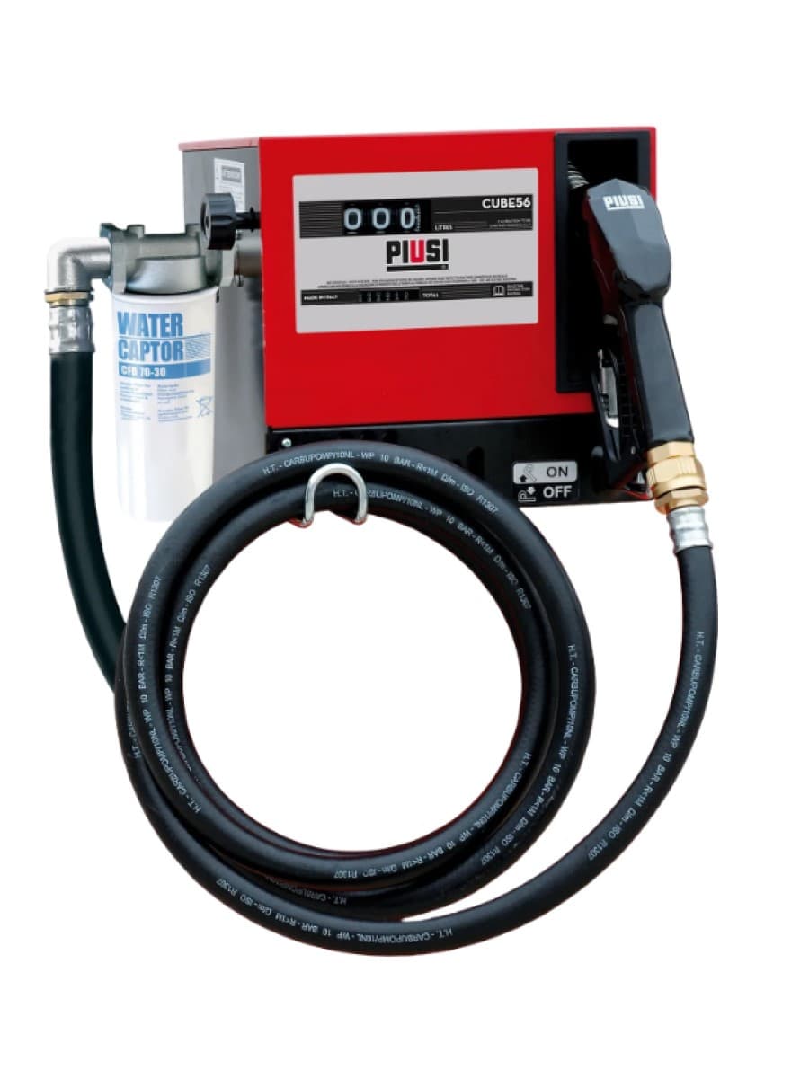 Cube 56/33+Filter - Топливораздаточная колонка (мех. счет., авт. пист., ф-тр), 56 л/мин