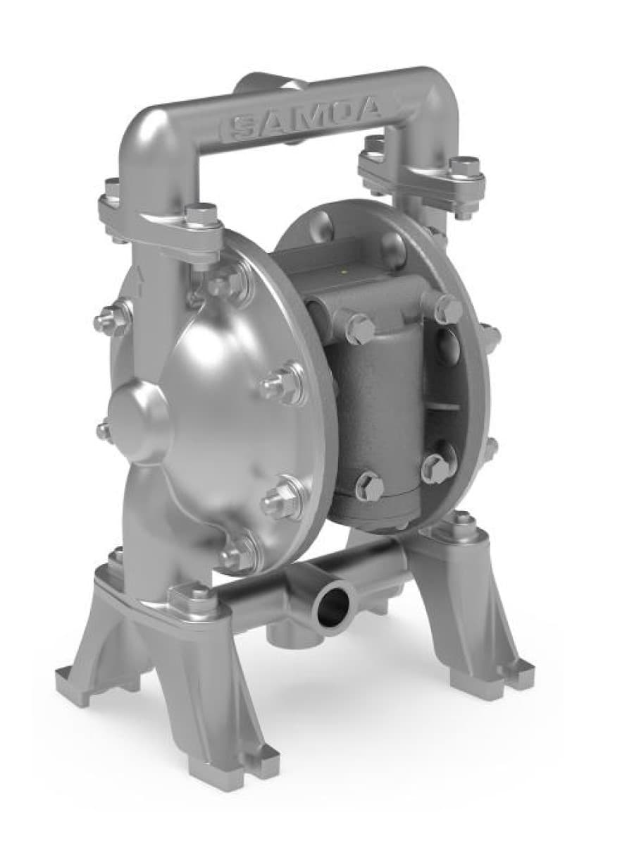 UP05 - Диафрагменный насос нерж.сталь/алюминий/PTFE, 54 л/мин
