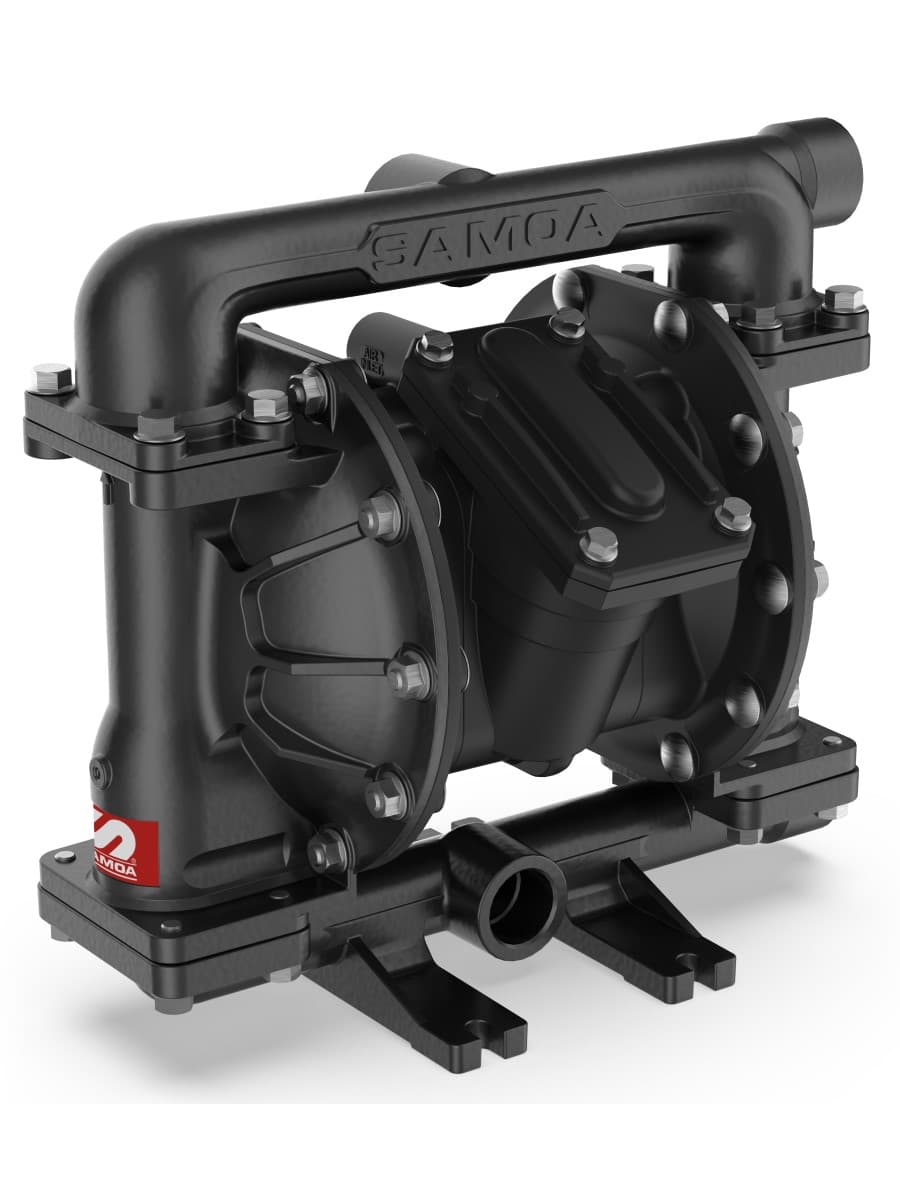 UP10 - Диафрагменный насос алюминий/PTFE, 1" NPT (F), 200 л/мин