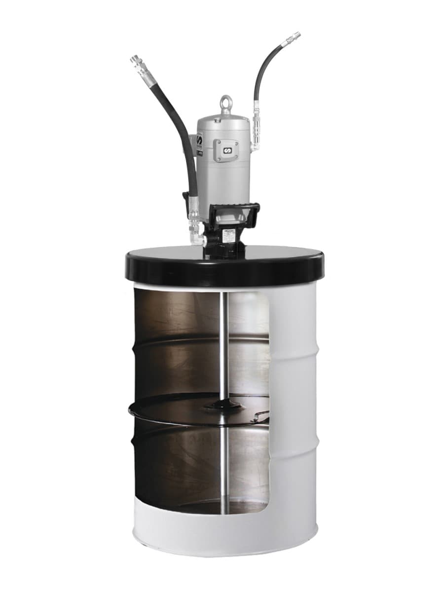 Комплект с насосом РМ45 40:1 для монтажа на 185 кг бочках