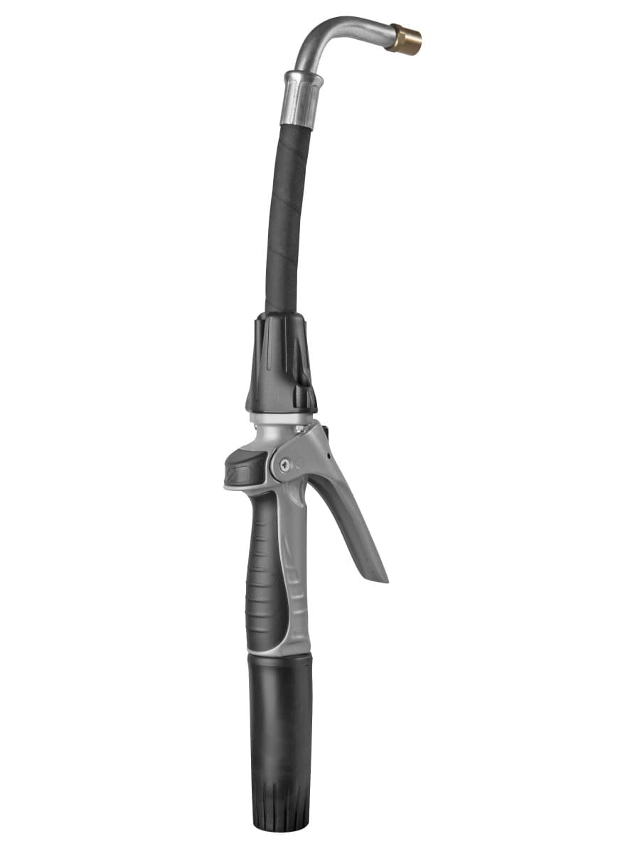 Пистолет для раздачи масла с гибким наконечником 90° и автоматическим каплеотсекателем