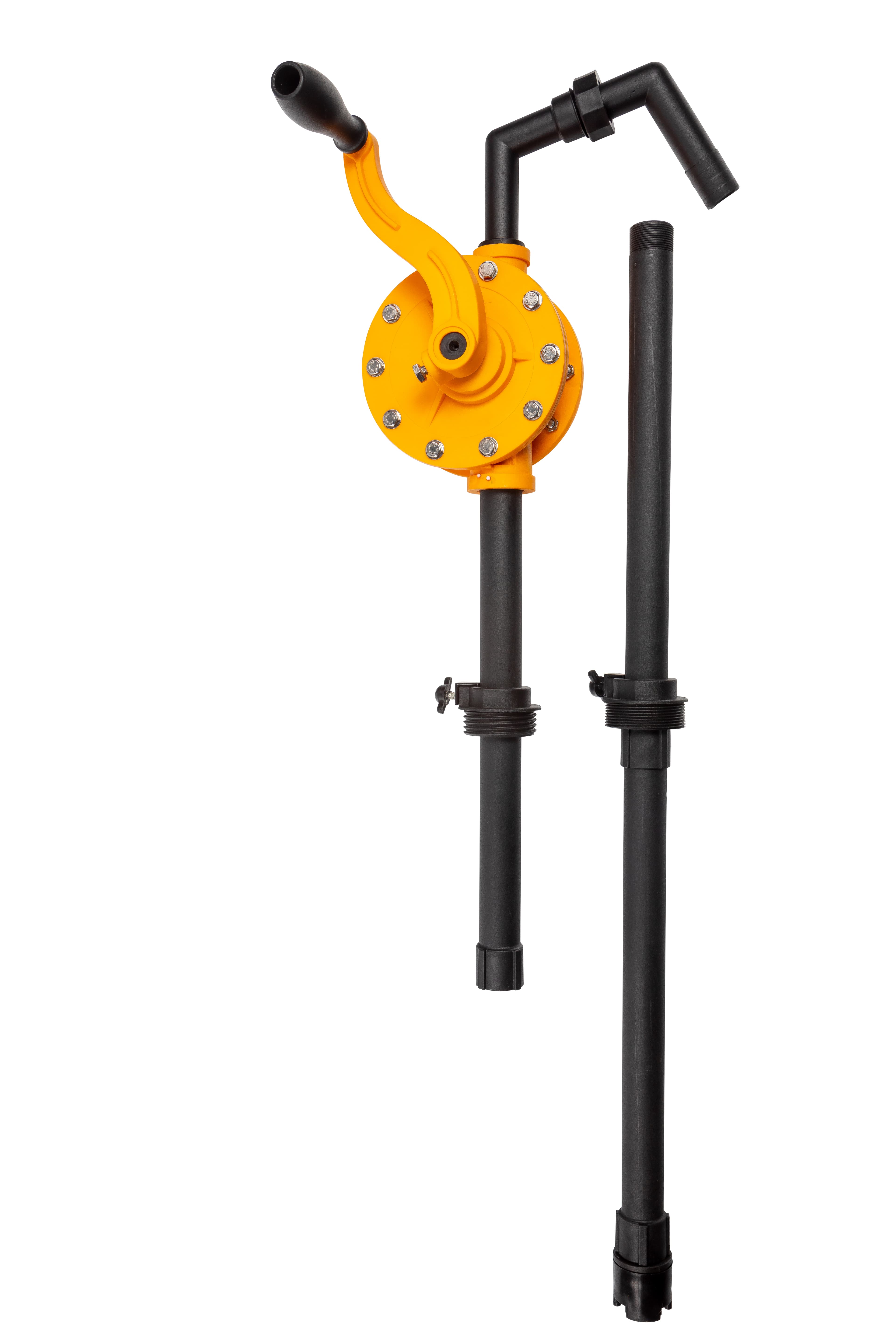 Роторный насос для кислот, хим. реактивов, антифриза, моющих средств, Adblue, для бочек 50-205 л